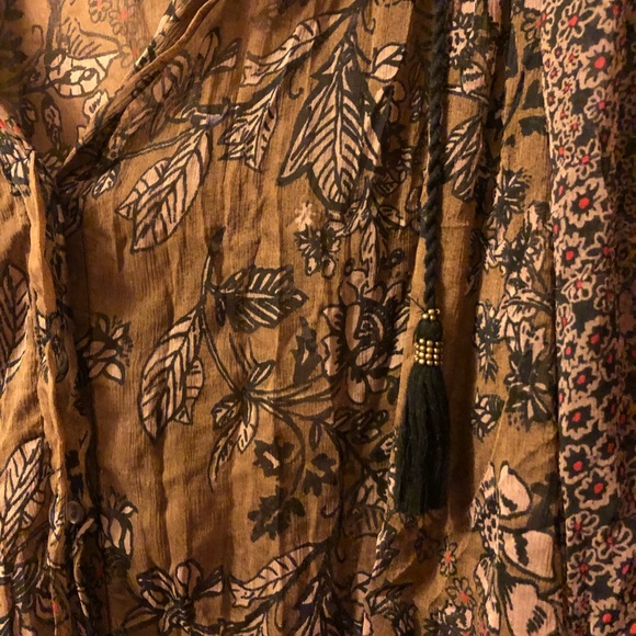 Free People Hendrix Floral Sheer Top - Picture 5 of 7
